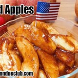 フライドアップル（リンゴのシナモン焼き）